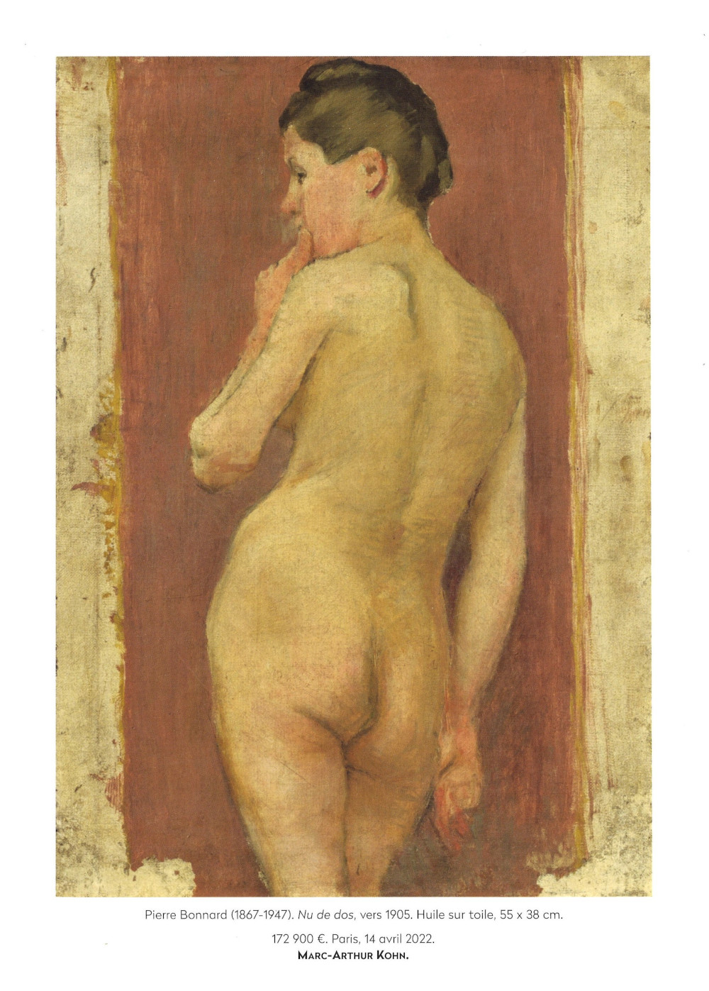 Nu de Bonnard, vendu